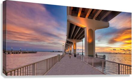 Max Brewer Bridge Canvas Print