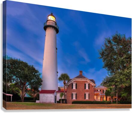 SAINT SIMON ISLAND Canvas Print
