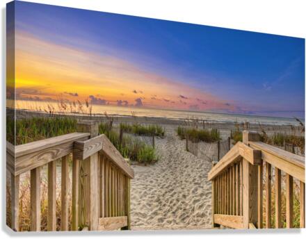 Sunrise at Myrtle Beach  Canvas Print