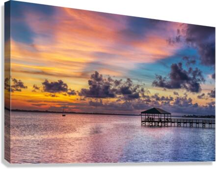    Melbourne Riverside Park Canvas Print