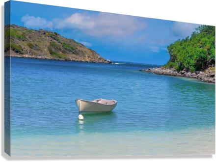 TRANQUIL WATERS SAINT MARTIN Canvas Print