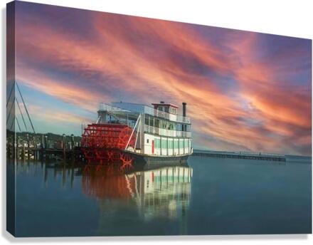 COCOA VILAGE at SUNSET Canvas Print