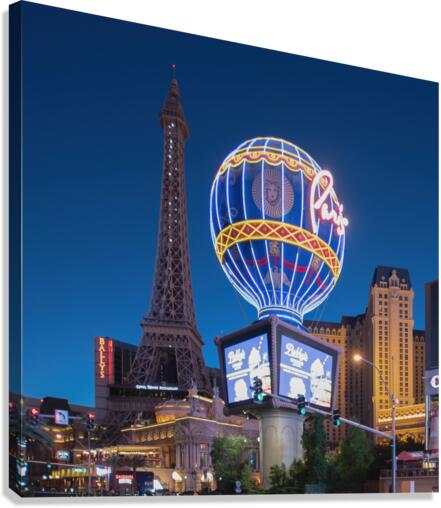 Las Vegas at Night Canvas Print