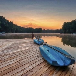 Peaceful Sunrise on a Lake OF the Woods