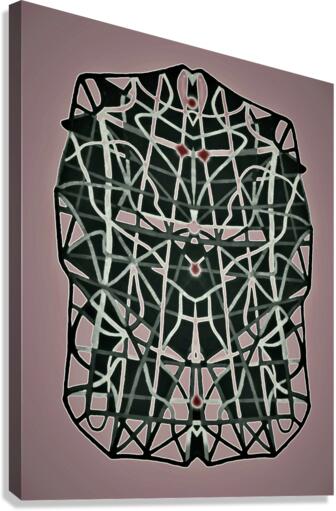 Ego  Wired  Canvas Print