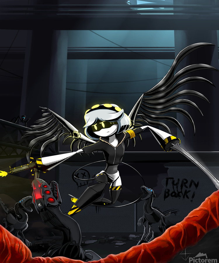 Murder Drones by StefanSHerz Wall Art