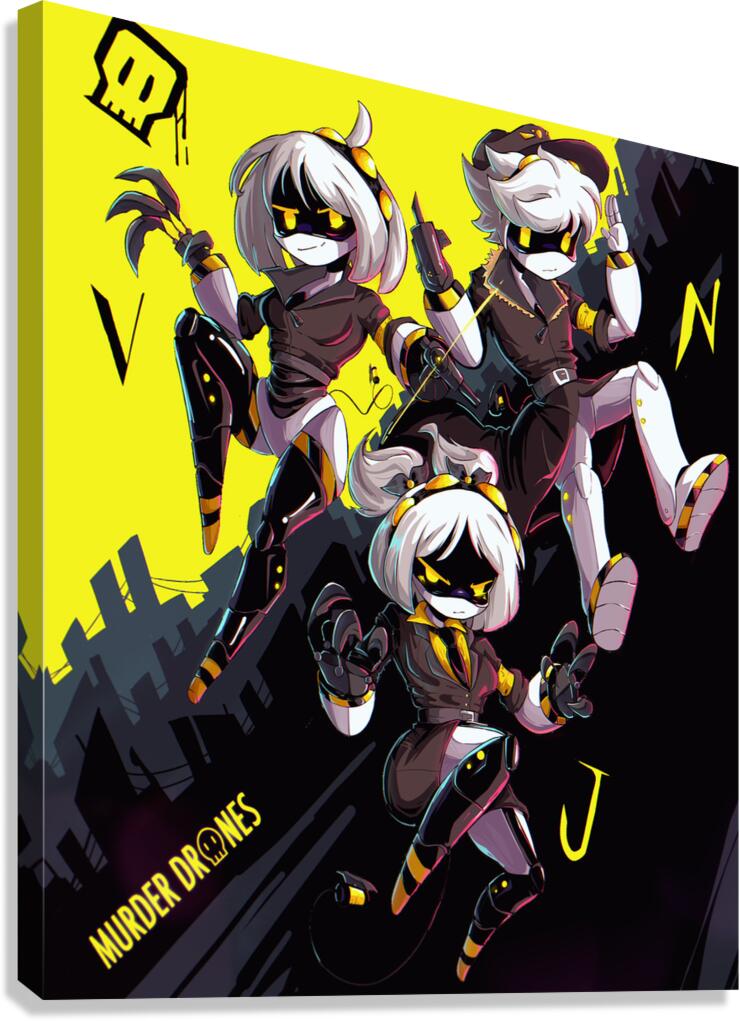 Murder Drones Canvas Print