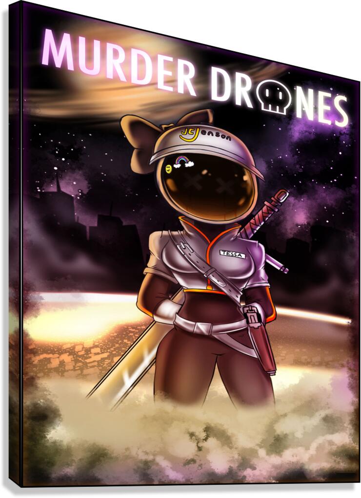 Murder Drones Canvas Print