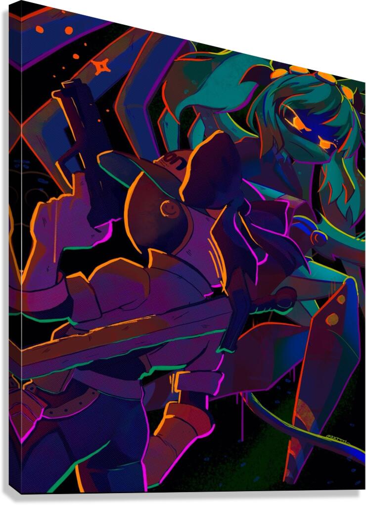 Murder Drones Canvas Print