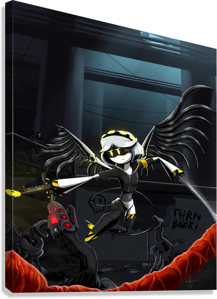 Murder Drones Canvas Print
