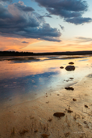 After the Storm - Seascape and clouds from Lower Lahave Nova-Scotia