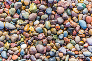 Seashore Candies - Colourful pebbles from Bay of Fundy Nova Scotia
