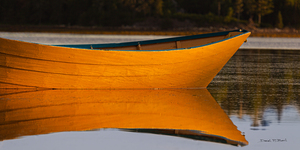 Tranquility - Seascape and Dory from Lunenburg Nova-Scotia