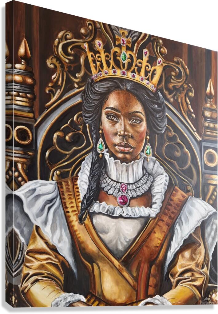 Her Majesty Canvas Print