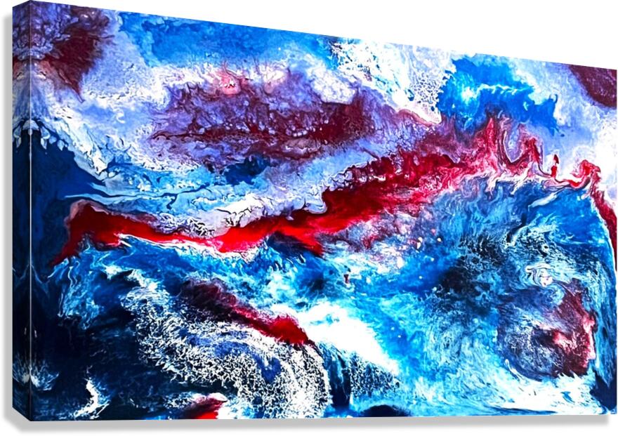 COSMIC DREAM   24x40 Wood Panel   April 2022 4.JP Canvas Print