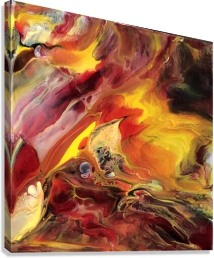 ON FIRE Canvas Print