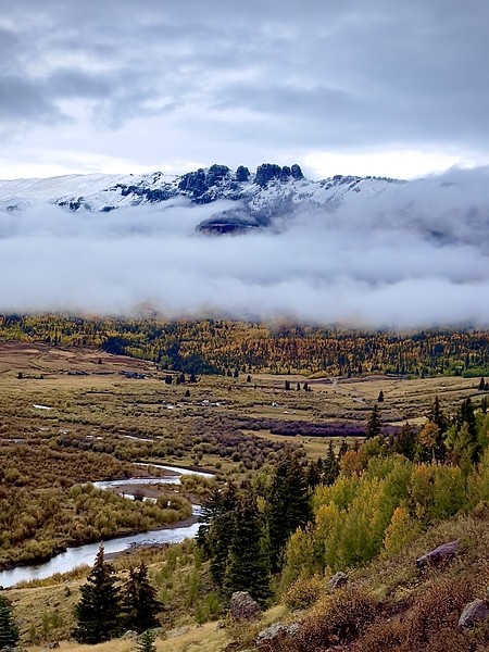 Cathedrals over the Clouds by Dick Davis