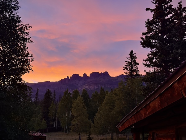 Sunset magic Print