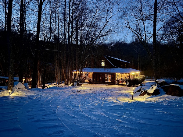 Winter welcome Print