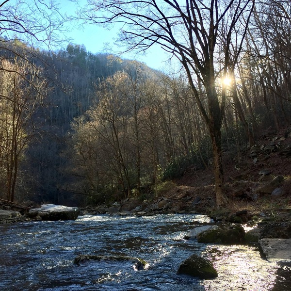 Fires creek sunset Print