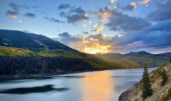Reservoir Sunset Print