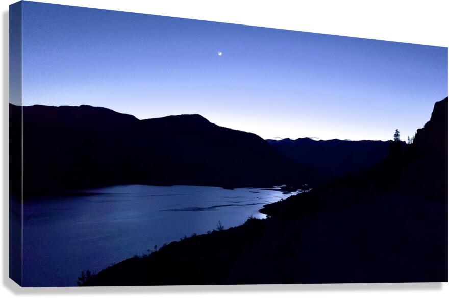Falling Night Canvas Print