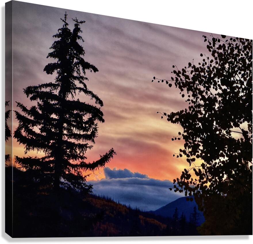 Cloudy Gap Canvas Print