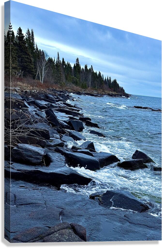Coast line Canvas Print
