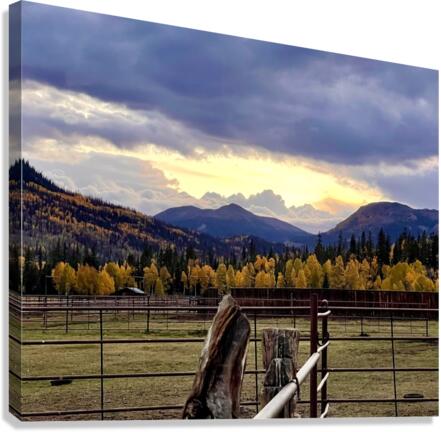 Work Days End  Canvas Print