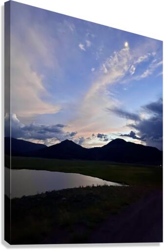 Night Falls Canvas Print