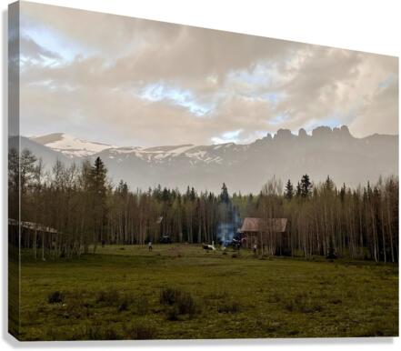 Rained out  Canvas Print