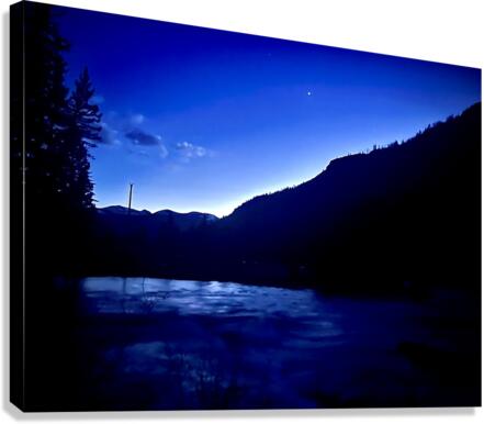 Night Blues  Canvas Print