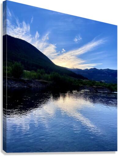 Reflected peace Canvas Print