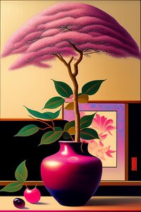 japanese ikebana print zen subtle and refined dee