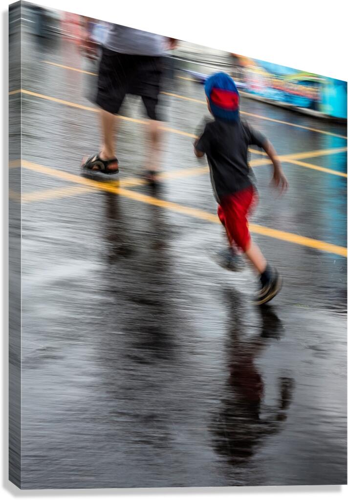 Raining again Canvas Print