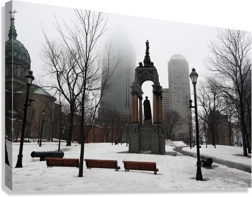Montreal Monuments Canvas Print