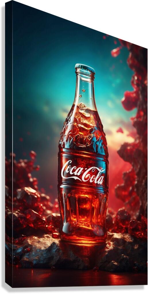 Coca cola Canvas Print