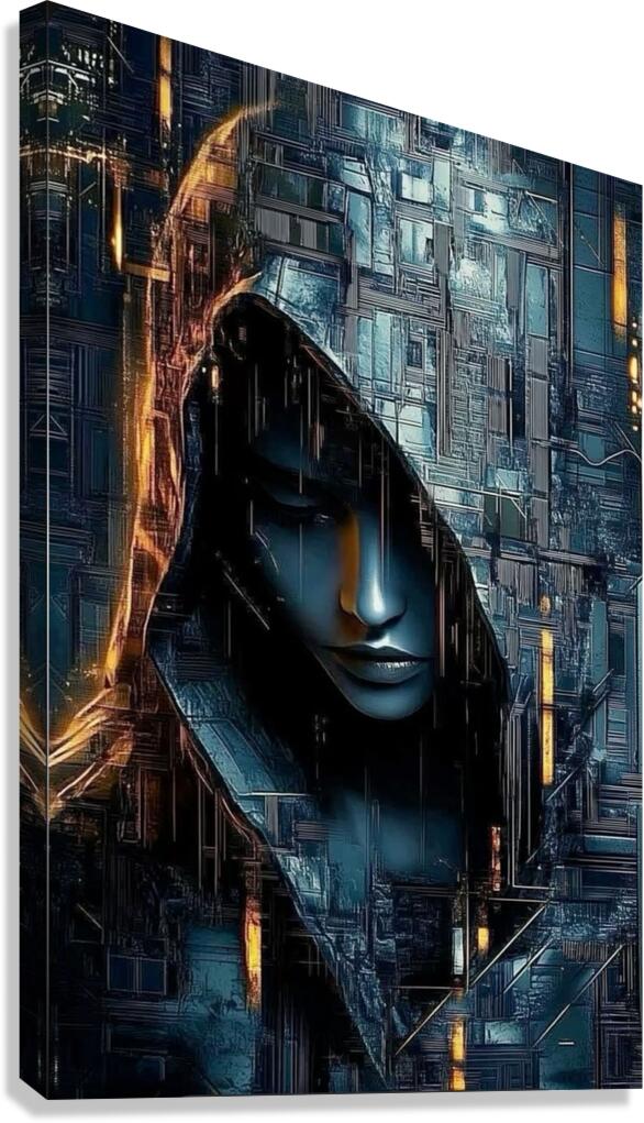 The image appears to be a digital.  Canvas Print