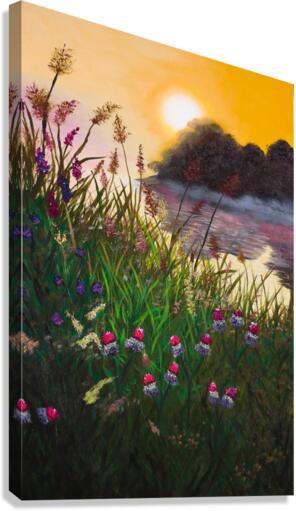 Thistle Glenn Canvas Print
