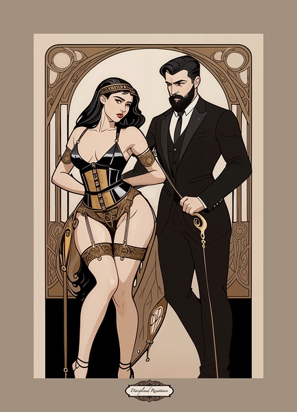 Disciplined Resistance by Vintage Erotica