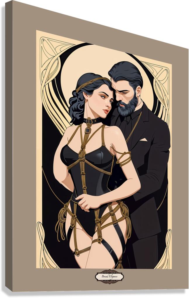Bound Elegance Canvas Print