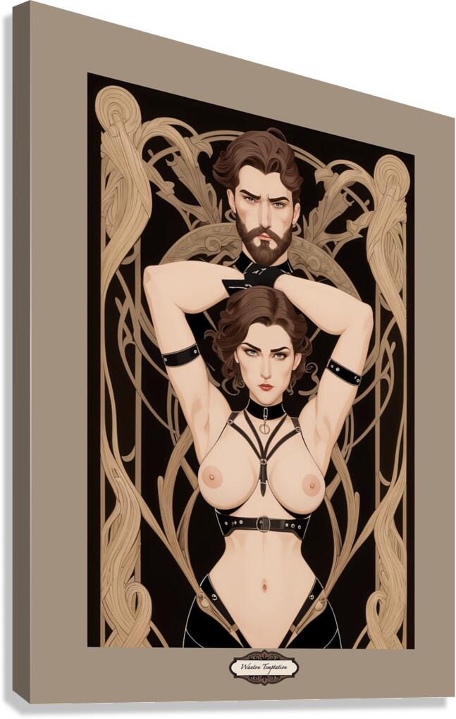 Wanton Temptation Canvas Print