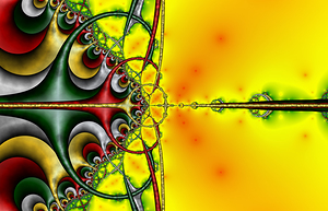 Newton Crosses Fractal 