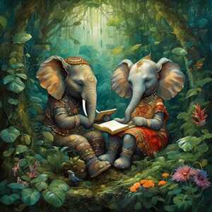 Tranquil Tales in the Enchanted Forest