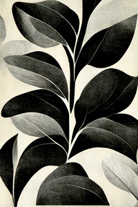 Monochrome Leaves