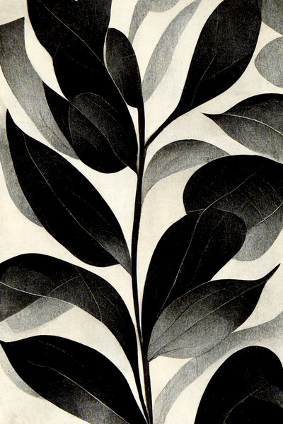 Leaf Pattern Print