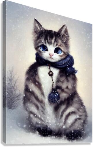 Kitten Magic Canvas Print