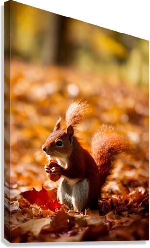 Preparing for Fall Canvas Print