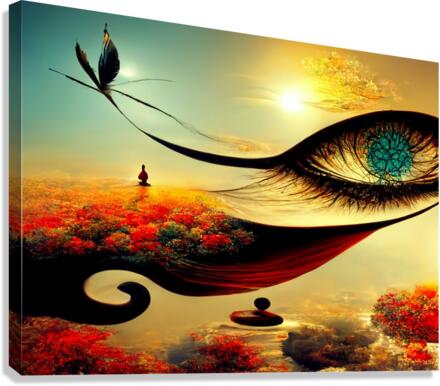 All Seeing Eye Canvas Print