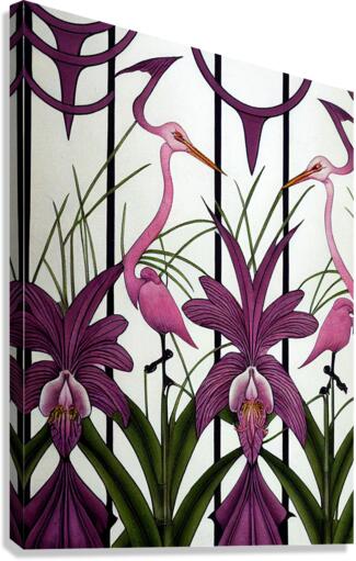 Orchid Composition Canvas Print
